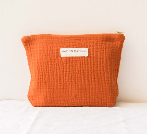 Trousse à maquillage - Terracotta