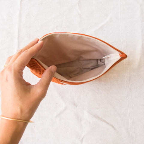 Trousse à maquillage - Terracotta