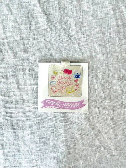 Marque page magnétique - Book girly