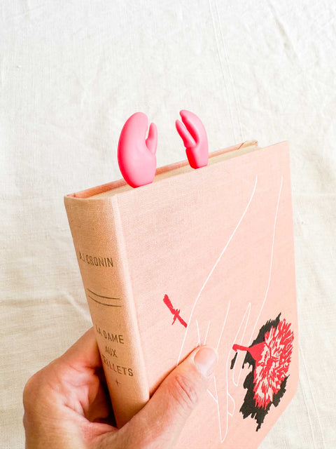 Marque page Homard