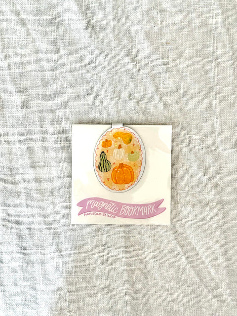 Marque page magnétique - Pumkin patch