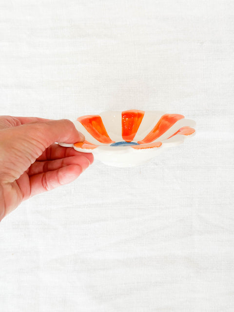 Mini coupelle Flower Orange