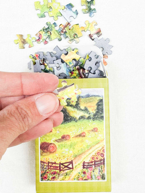 Mini puzzle 99p - L'été à la campagne