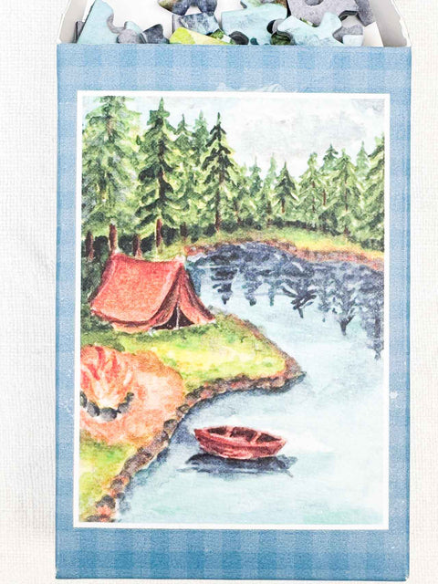 Mini puzzle 99p - L'été au lac