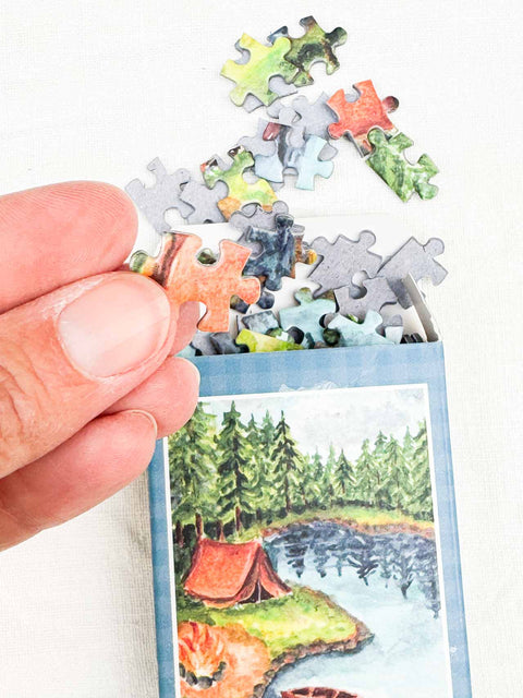 Mini puzzle 99p - L'été au lac