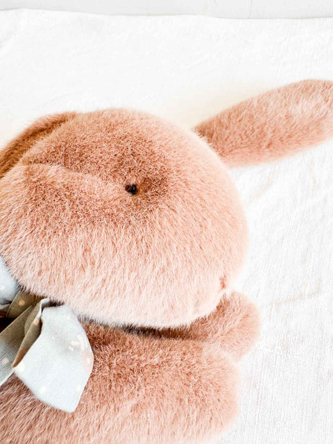 Peluche Bunny couché Marron