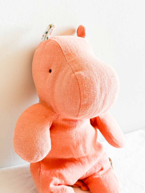 Peluche Hippo Abricot PM