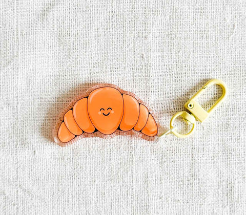 Porte clé epoxy Croissant