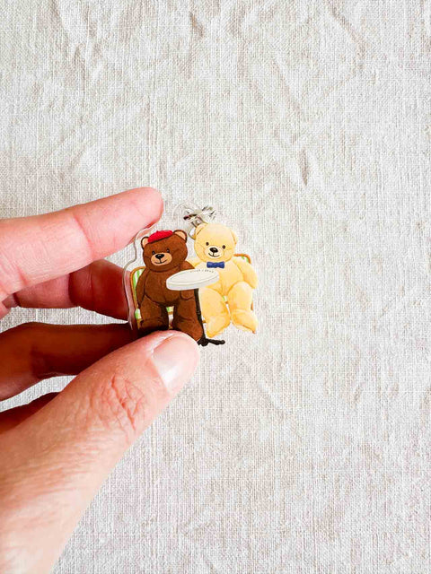 Porte clé Paris Bear