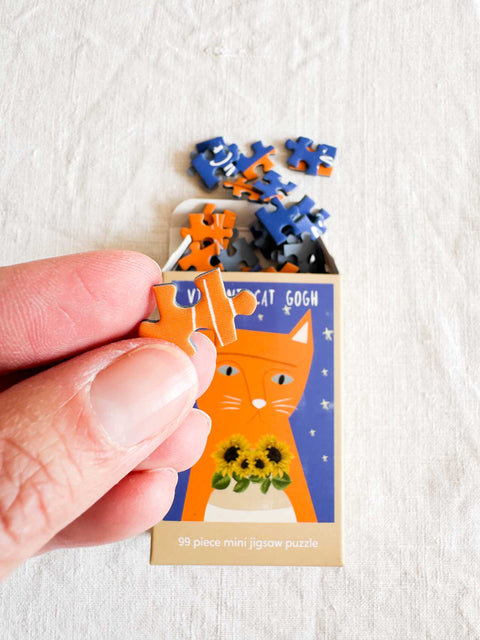 Mini Puzzle 99p - Cat Gogh