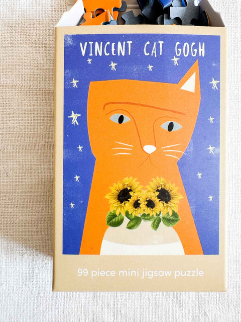 Mini Puzzle 99p - Cat Gogh