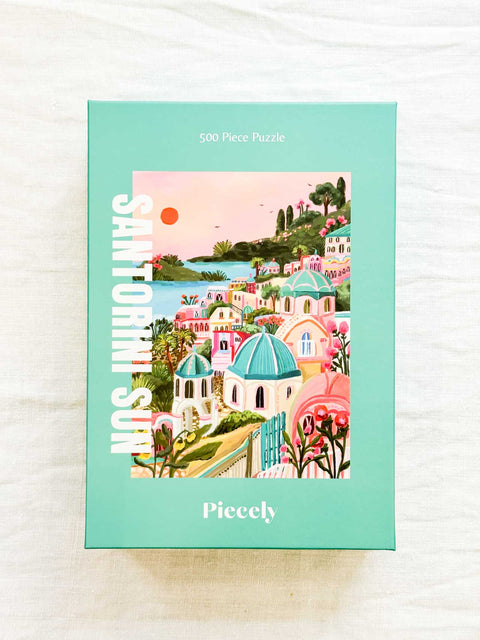 Puzzle - Santorini sun 500p.