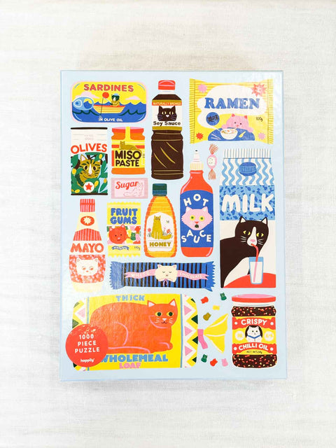 Puzzle 1000p. - Cat food