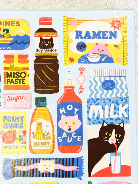 Puzzle 1000p. - Cat food