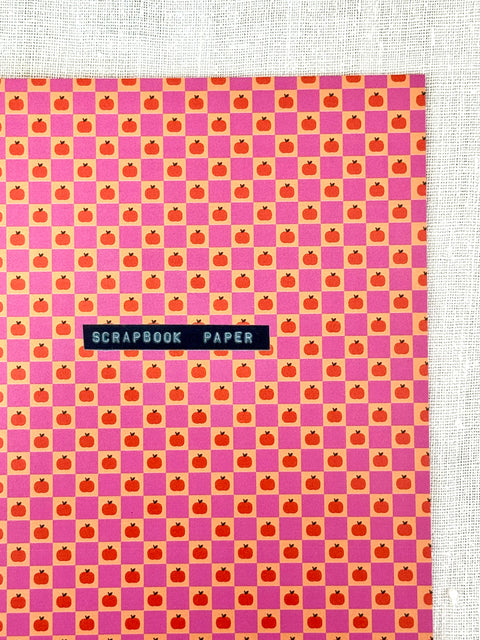 Scrapbook paper 20 motifs