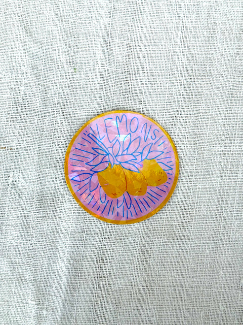 Stickers Effet “vitre brisée” holographique