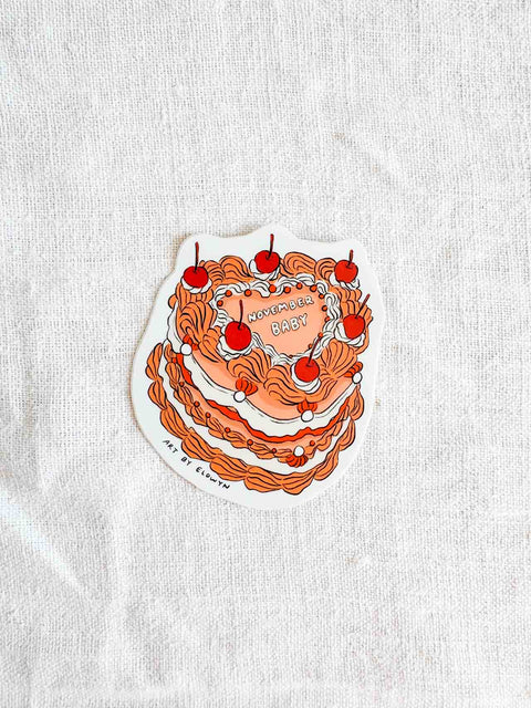 Stickers Mois de naissance - Art by Elowyn