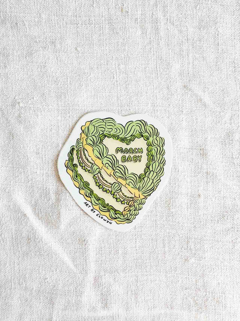 Stickers Mois de naissance - Art by Elowyn