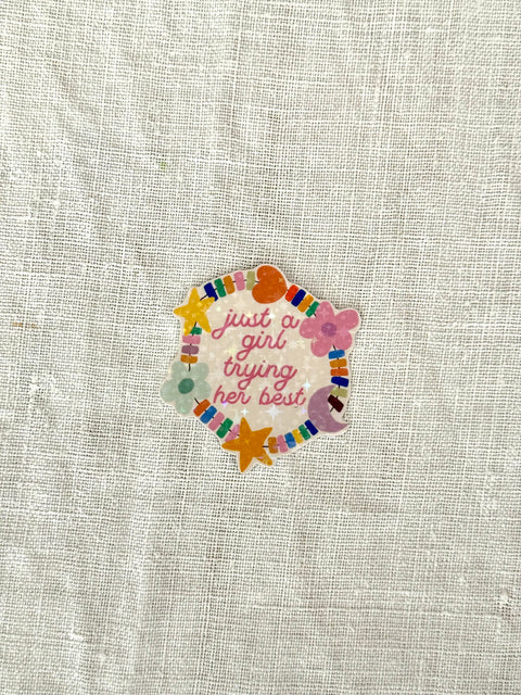 Stickers Effet paillettes étoilées