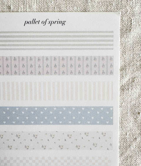 Stickers Palette de printemps
