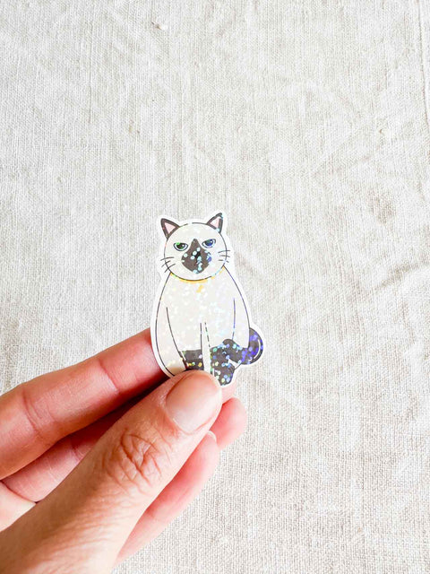 Stickers vinyle holographique – Studio Hawaii 1