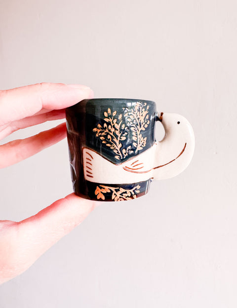 Tasse Hezha expresso - Bleu