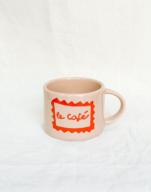Tasse Le café