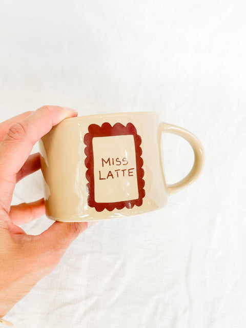 Tasse Miss latte