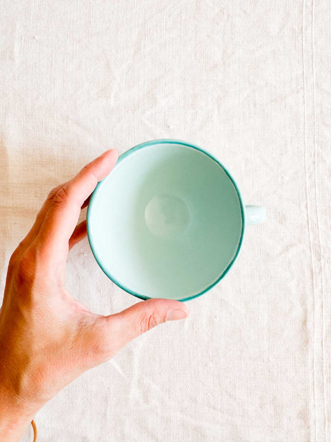 Tasse ronde - Turquoise