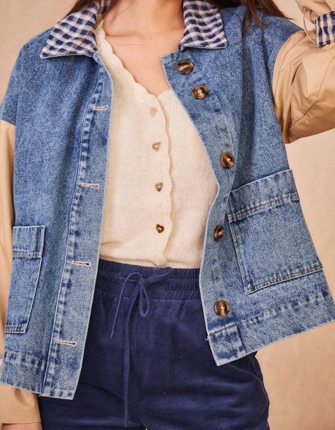 Veste Gisèle Bleu