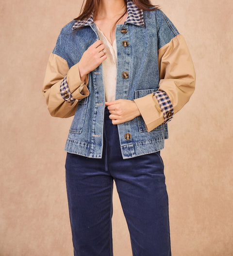 Veste Gisèle Bleu
