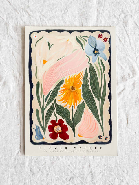 Affiche Flower Market