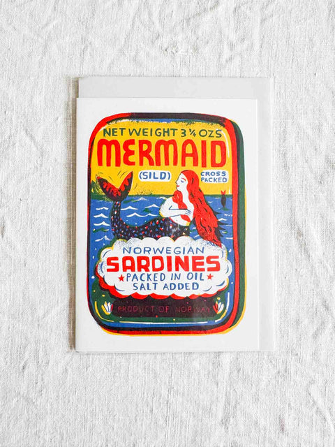 Carte Sirène Sardines