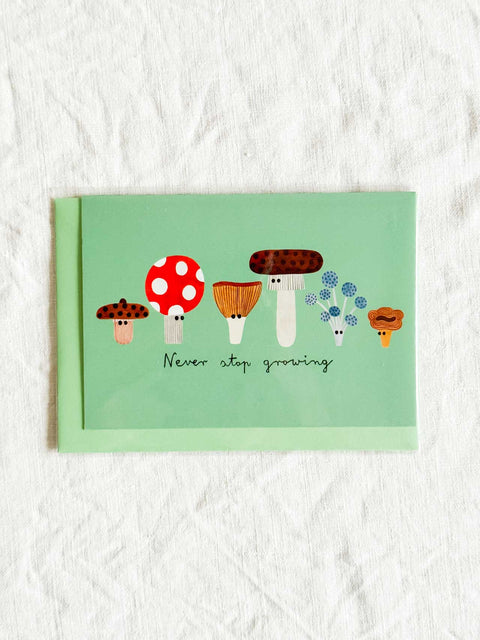 Carte Never stop growing