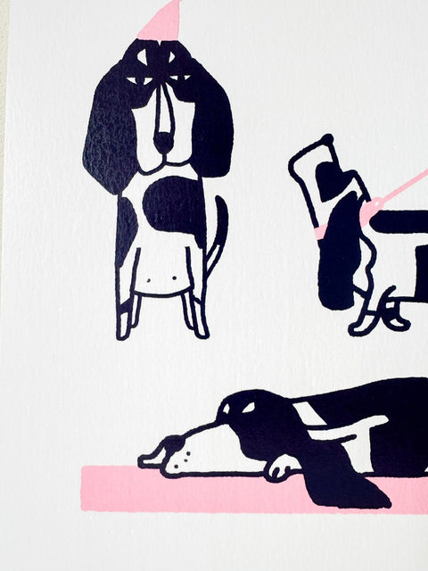 Affiche Happy dog