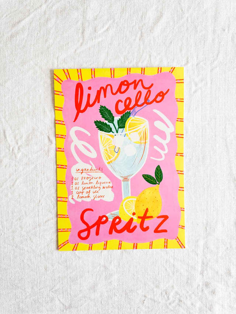 Affiche Limoncello spritz