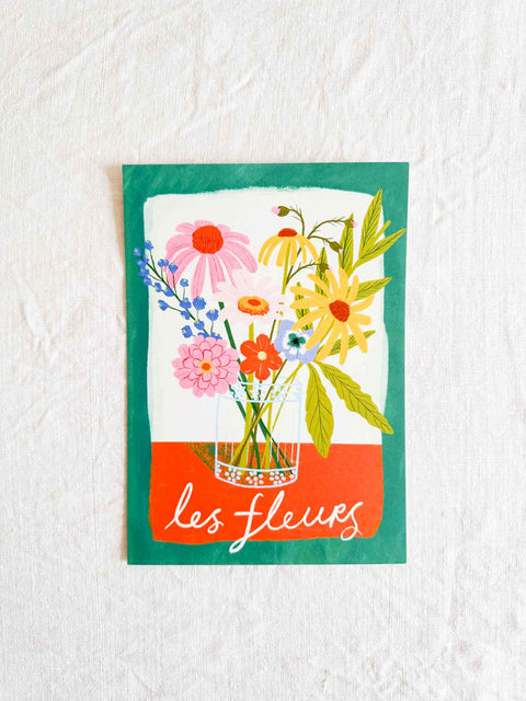 Affiche Les fleurs