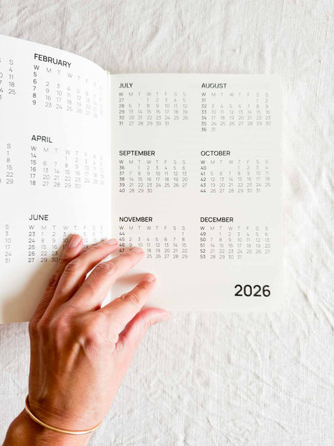 Agenda 2026 - Lavande soleil