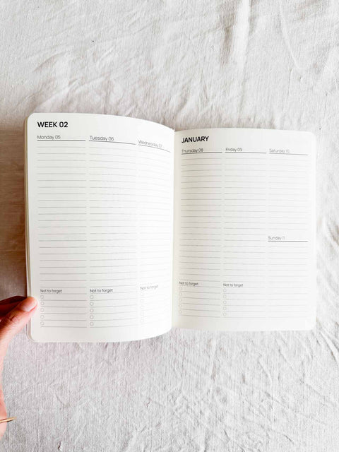 Agenda 2026 - Lavande soleil