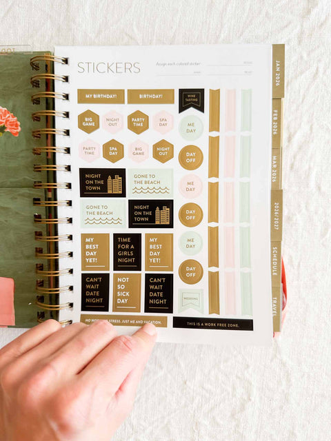 Agenda 2026 Vase Sweet days