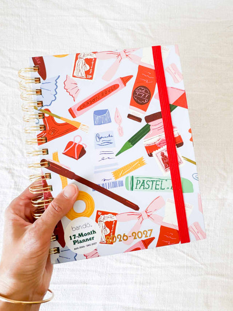 Agenda 17 mois Art tools