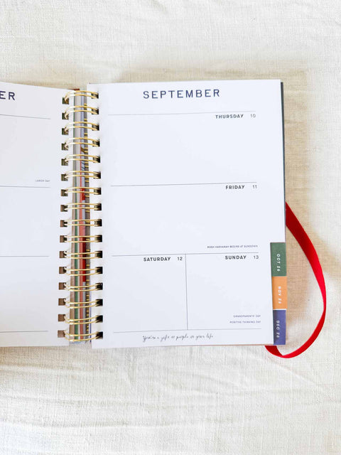 Agenda 17 mois Art tools