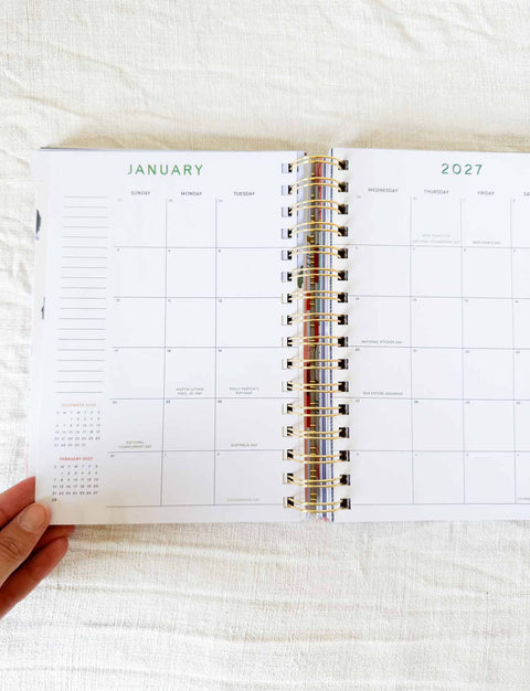 Agenda 17 mois Art tools