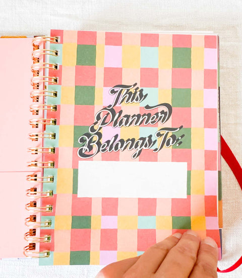 Agenda 17 mois Art tools