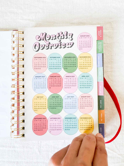 Agenda 17 mois Art tools