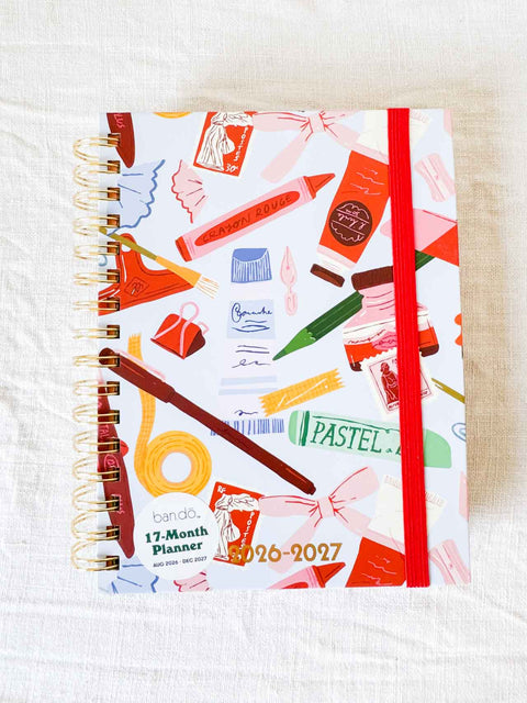 Agenda 17 mois Art tools