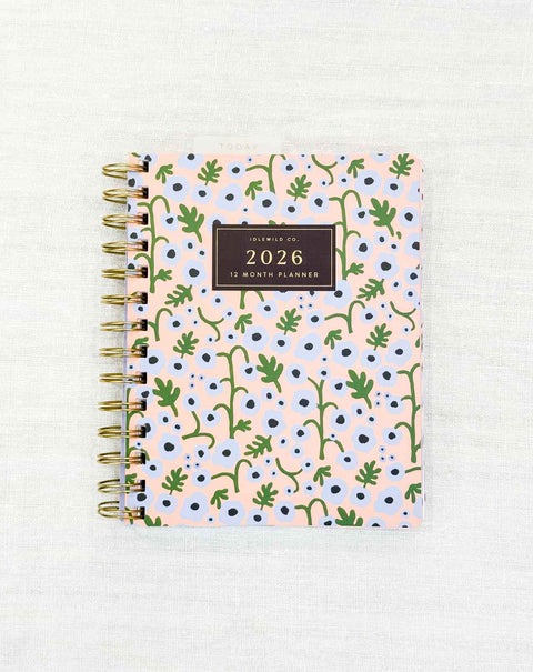 Agenda 2026 - Floral corail