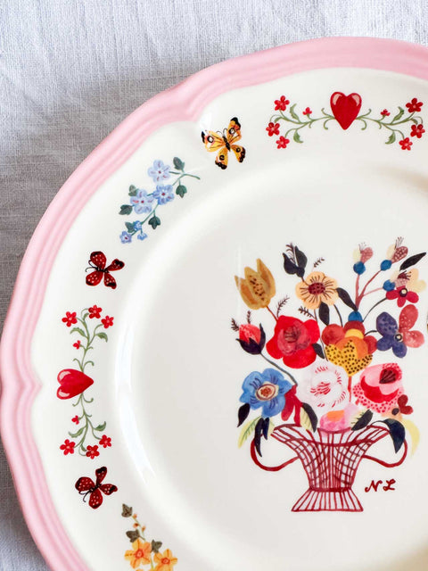 Assiette Nathalie Lété PM Flower
