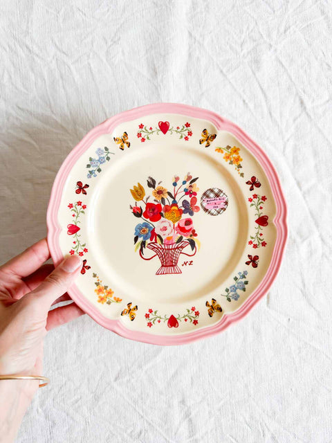 Assiette Nathalie Lété PM Flower