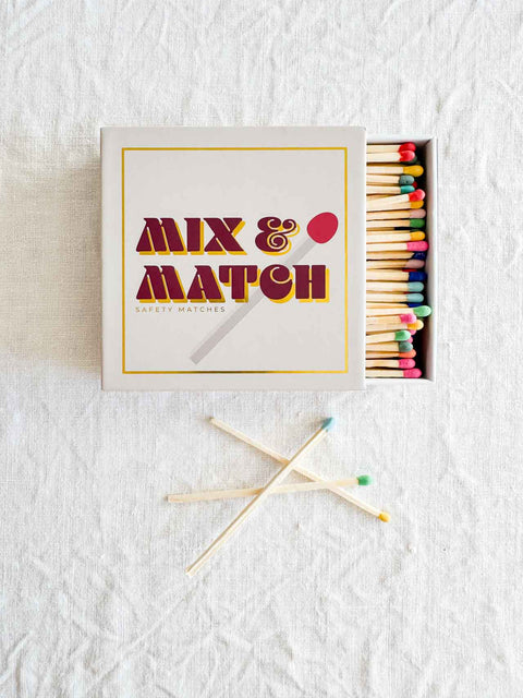 Boîte d'allumettes - Mix & match